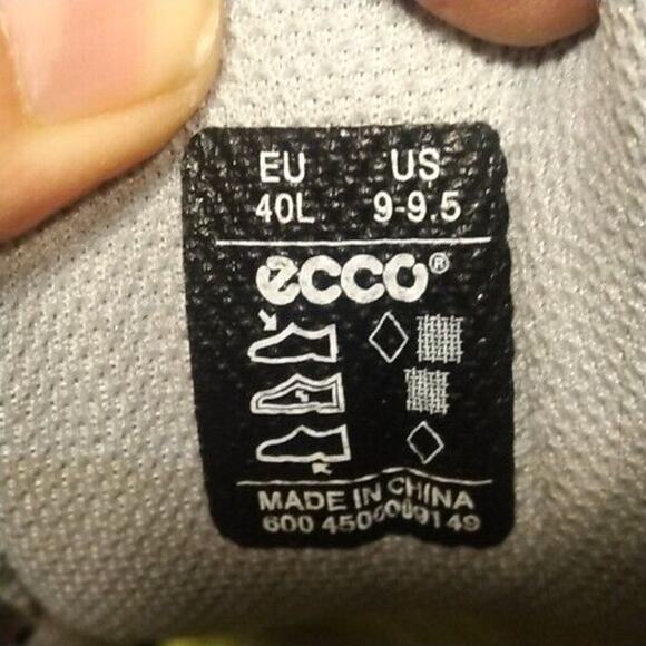 ECCO Fast Trail GTX Walking Hiking Trail Shoes Womens Size 9 US 40 EU EUC - Picture 12 of 12